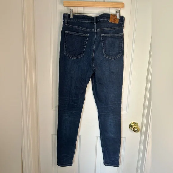 Lucky Brand Bridgette Skinny High Waist Dark Wash Skinny Jeans Size 29 - Picture 5 of 9